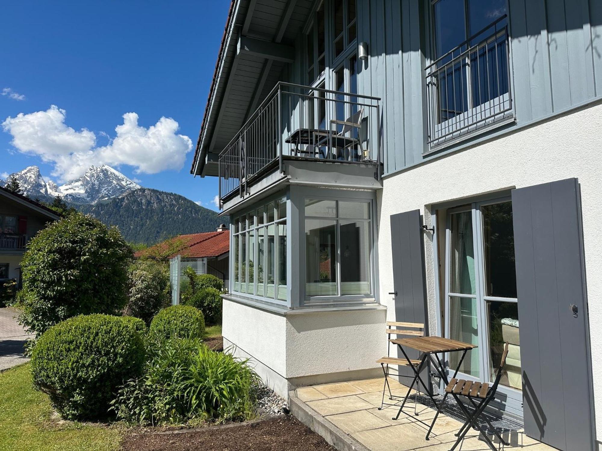 Ferienwohnung Marianne Bergpanorama Fuer Paare 60Qm Berchtesgaden Bagian luar foto