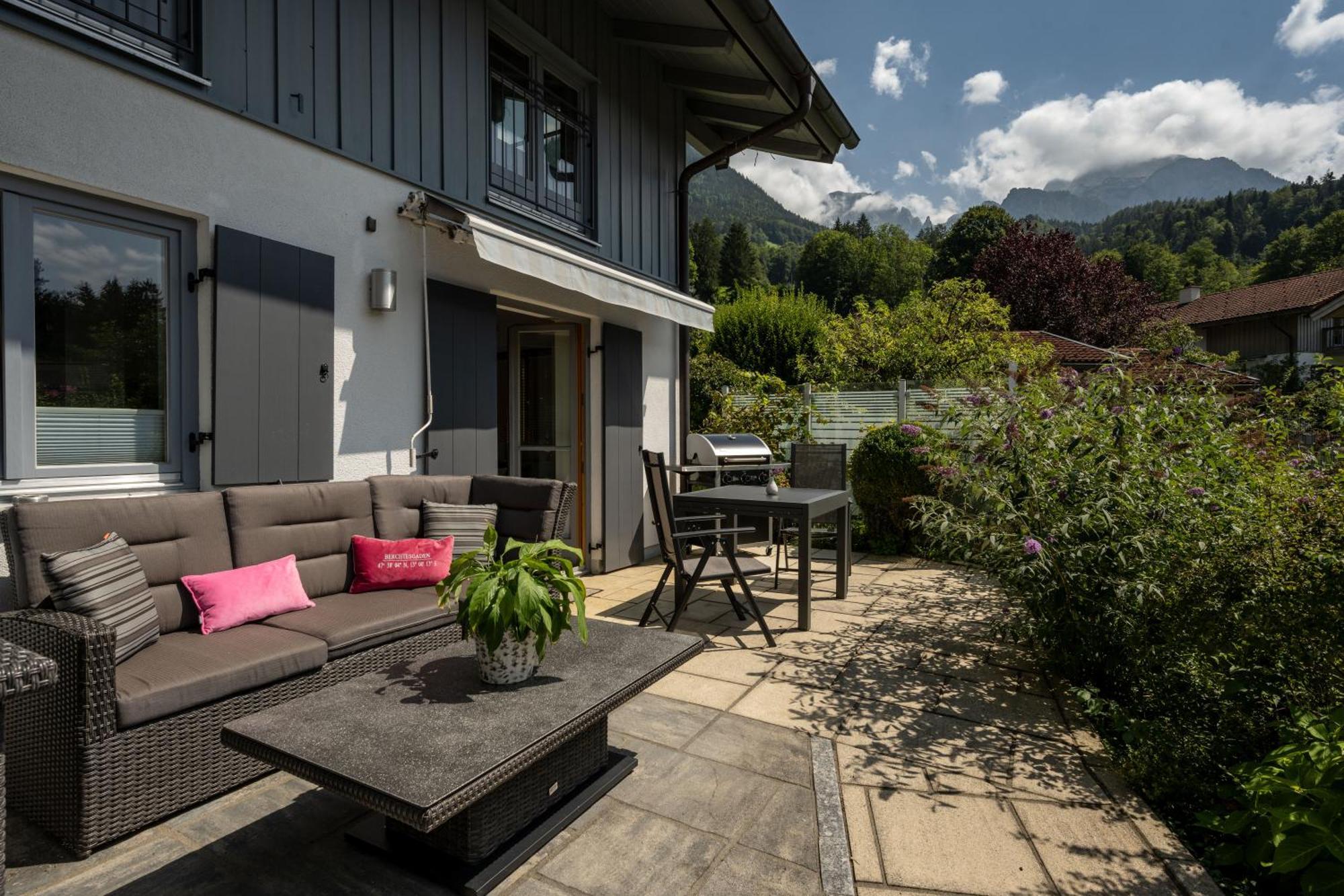Ferienwohnung Marianne Bergpanorama Fuer Paare 60Qm Berchtesgaden Bagian luar foto