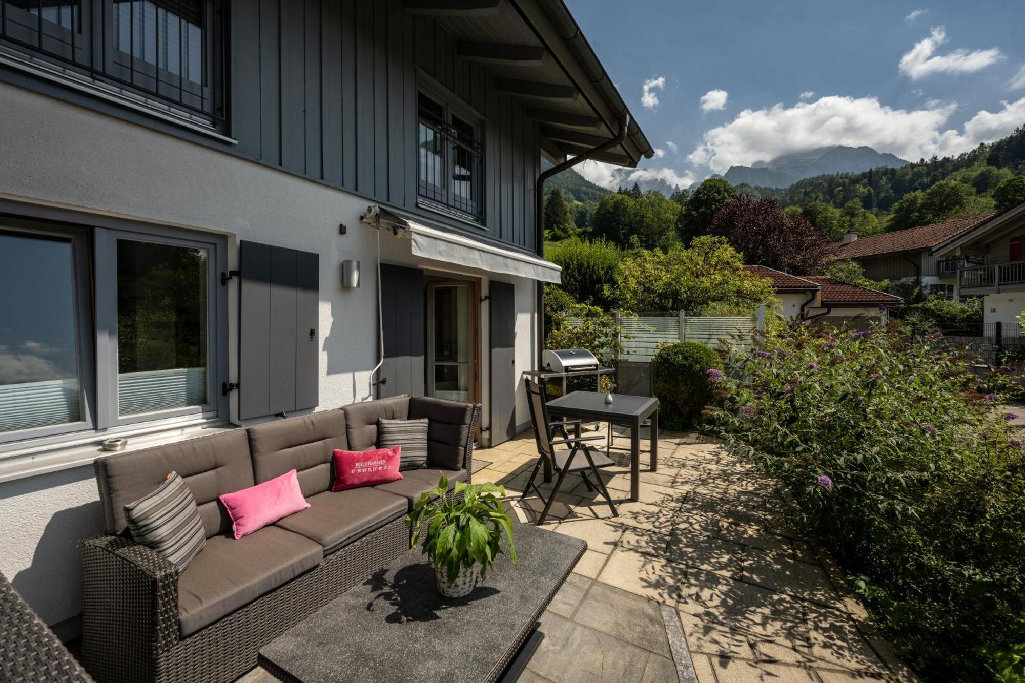 Ferienwohnung Marianne Bergpanorama Fuer Paare 60Qm Berchtesgaden Bagian luar foto
