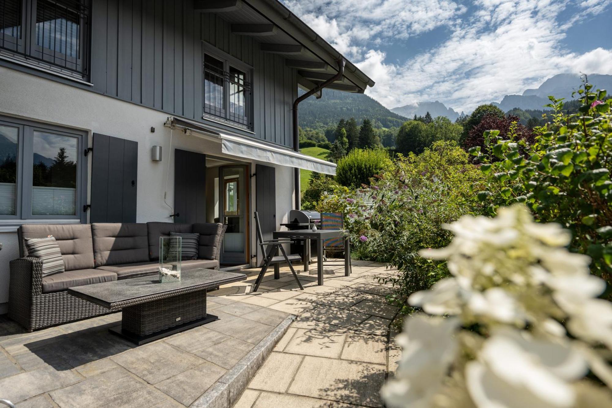 Ferienwohnung Marianne Bergpanorama Fuer Paare 60Qm Berchtesgaden Bagian luar foto